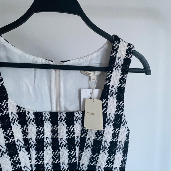 MAJE tweed dress - Picture 3 of 8